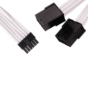PC Cable trenzado para computadora RTX Graphics 3.0 Series 3070/3080/3080 ti / 3090/3090 ti 12p turn doble 8p 18AWG Cable de ext - Product Image 6