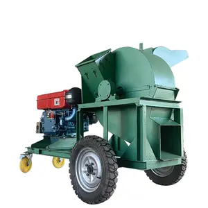 Factory direct sales multifunctional sawdust crusher Garden waste wood crusher Wheat straw crusher