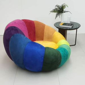 Sofá Individual <span class=keywords><strong>de</strong></span> Espuma Comprimida con Tapicería <span class=keywords><strong>de</strong></span> Tela y Patas <span class=keywords><strong>de</strong></span> Madera, No Requiere Montaje - Product Image 6