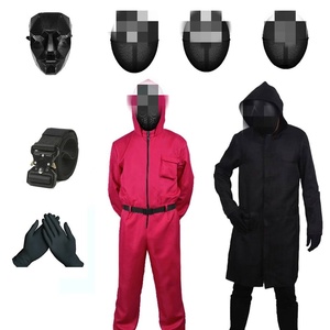 Costume da Giocatore <span class=keywords><strong>di</strong></span> Calamari Personalizzato, Tuta Cosplay Seong, Felpa per Festa <span class=keywords><strong>di</strong></span> <span class=keywords><strong>Halloween</strong></span>, <span class=keywords><strong>Travestimento</strong></span> per Uomini e Donne, Set Completo - Product Image 4