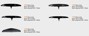 ART V2 939 Power Carbon Hydrofoil <b>Board</b> Set 900sqcm Surfing System With GY82 Mast 643mm Forefront Fuselage 359 Rear Wing ART V2 - Product Image 5