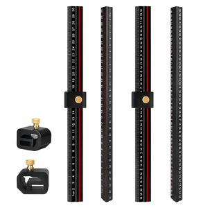 Autonomy L-Shaped Ruler Aluminum Alloy 30cm Adjustable Woodworking Measuring Tool - Product Image 2