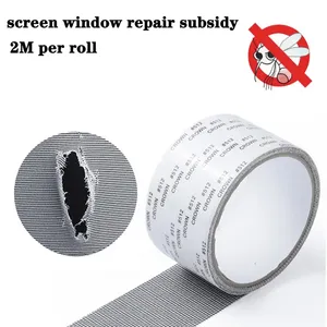 1ps Bande adhésive acrylique imperméable facile à appliquer pour la réparation des moustiquaires, anti-moustiques, patch en maille anti-insectes - Product Image 2