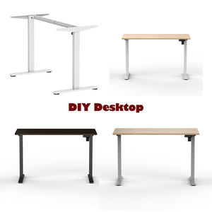 มอเตอร์แบบเดี่ยวสำหรับโต๊ะทำงานที่ติดตั้งได้รวดเร็วโต๊ะไฟฟ้าออกแบบตามหลักสรีรศาสตร์2ขั้นตอนโครงโต๊ะตั้งพื้นปรับความสูงได้ - Product Image 5