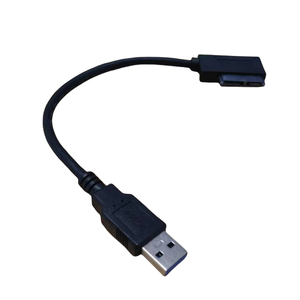 Adaptador convertidor USB 3,0 a SATA para ordenador portátil/Notebook <span class=keywords><strong>PC</strong></span> Slimline CD DVD Rom SATA Cable 6P + 7P Accesorios de ordenador - Product Image 6