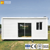 Rumah Prefab Modular Pemasangan Cepat 10 Menit, Mudah Dipasang, Struktur Baja Galvanis, Perakitan Tanpa Alat, Rumah Kontainer Portabel