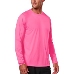 Camiseta Deportiva de Manga Larga Personalizada para Hombre, Absorbe la Humedad, UPF 50, Ligera, Protección Solar para Correr, Gimnasio y Entrenamiento - Product Image 4
