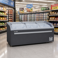 Congélateur d'îlot pour supermarché SnowVillageCommercial SD SC 718, 718 litres, température de congélation moins 18°C