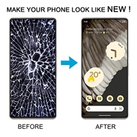 Pantalla Táctil LCD para Teléfono Móvil de Fábrica para Google Pixel 7 Pro GP4BC GE2AE, Repuesto de Pantalla LCD con Digitalizador Táctil