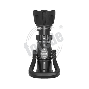 Boquilla de Manguera Contra Incendios Forede de 475 LPM y 1-1/2 Pulgadas con Empuñadura de Pistola para Bomberos - Product Image 2