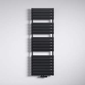 Calentador de Toallas Eléctrico de Acero Cromado, <span class=keywords><strong>Radiador</strong></span> Moderno para Baño, Negro, 500W, Pantalla LED, Control Táctil, para Hotel/Apartamento - Product Image 2