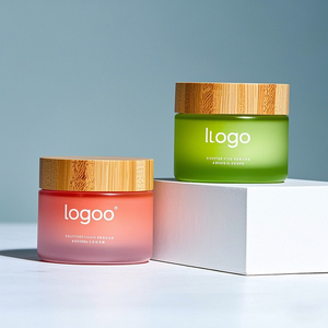 Frasco de crema de vidrio recargable con cubierta de bambú 5G-50g embalaje para el cuidado de la piel <span class=keywords><strong>cosm</strong></span>ético <span class=keywords><strong>Natural</strong></span> Frasco De Vidrio Para <span class=keywords><strong>Cosm</strong></span>é<span class=keywords><strong>tica</strong></span> - Product Image 6