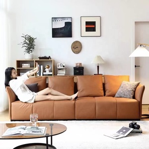 Modern Living Room Furniture Set Leather Sectional <strong>3</strong> Seat Couch Sofa - Product Image 4
