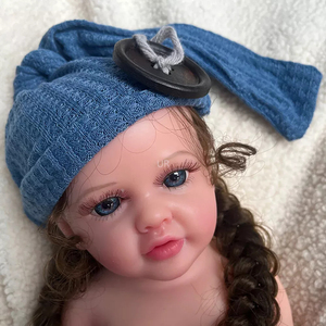 16 ''Baby Girl Realistische Neugeborenen puppen 40cm Reborn <span class=keywords><strong>Doll</strong></span> aus Silikon wie ein echtes Baby Touch Real Authentic - Product Image 2