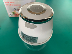 2022 Venta caliente comida cocina recargable inalámbrico mini chopper 250ml USB - Product Image 4