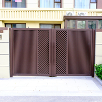 Portes automatiques rétractables coulissantes en alliage d'aluminium, pliables, écologiques, durables, anti-corrosion, pour appartements et hôtels
