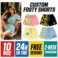 Celana Pendek Wanita Motif Bunga Matahari Kuning Cerah Gaya Australia, Celana Pendek Berburu Kotak-kotak, Celana Pendek Peternakan Motif Bunga Liar