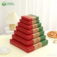 Boîtes à pizza en gros, carton ondulé personnalisé, boîtes de 7, 8, 9, 10, 12 pouces pour aliments