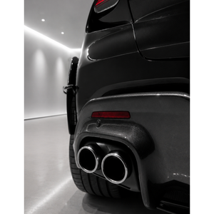 Spoiler anteriore a tre pezzi in carbonio per ottimizzare l'aerodinamica e migliorare l'aspetto sportivo della parte anteriore d - Product Image 6