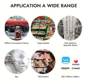 Kit de máquina de cera depilatoria Digital de volumen profesional de 450mL, producto patentado, calentador de cera de flores, juego de calentador para depilación corporal - Product Image 4