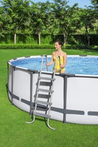 Bestway 2025 5612x gia đình kích thước vòng kim loại khung <span class=keywords><strong>PVC</strong></span> hồ bơi 4.27m x 1.22m hồ bơi ngoài trời công cụ & phụ kiện - Product Image 5