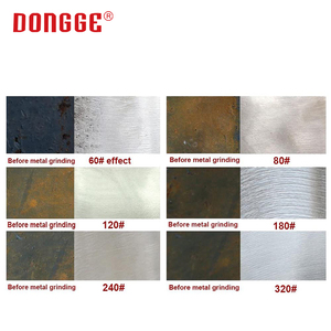 Disque à lamelles 4-1/2 "Disque à lamelles en fibre de verre avec support en oxyde de zircone Disque à lamelles rond abrasif 4.5 pour ébavurage - Product Image 3