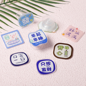 Tùy chỉnh rõ ràng Acrylic điện thoại di động Anime aerate người giữ điện thoại tùy chỉnh Anime Acrylic người giữ điện thoại bán buôn nhựa dễ thương ổ cắm - Product Image 2