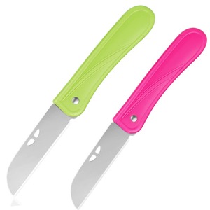 Folding Fruit Knife 2Cr13 Steel Pp Handle 4 Colors Portable Peeler For Kitchen Use - Product Image 5