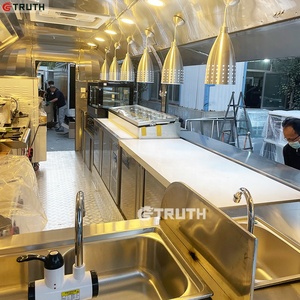 Vérité Café Remorque Food Truck Ice Cream Van Fournitures Burger Us Standard Camper Rapide Entièrement <span class=keywords><strong>Caravane</strong></span> Equinped Food Trailer - Product Image 2