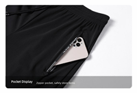 Pantalon décontracté pour homme, nouveau design, léger, en spandex/nylon, avec cordon de serrage, séchage rapide, respirant, pour le bureau en été