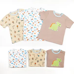 Nieuw Product Dier Baby T-Shirt Kids Tops T-Shirts Kleding Kinderen Kleding Sets Zomer Kinder T-Shirts