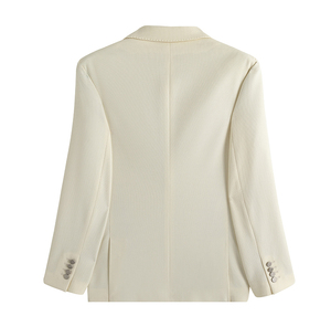 Costume pour hommes de pantalon de manteau blanc mince haut de gamme personnalisé pour costumes de mariage classiques blanc 3 pièces - Product Image 6