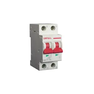 USFULL DC Circuit Breaker PV L7 Cấu Trúc 2P 500V DC MCB