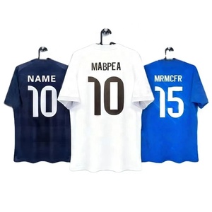 Camiseta de Fútbol Retro de Manga Larga Mbappe Ronaldo, Original del Paris Saint-Germain 24/25, para el Club de <span class=keywords><strong>Madrid</strong></span> - Product Image 1