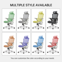 Chaise de bureau ergonomique en maille la plus populaire avec soutien lombaire - Best-seller