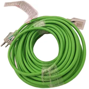 Pantone Color Custom Lighted Plug N5-15P to N5-15R Transparent Electric Extension Cords