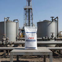 Pabrik Sumber Zhongde Grosir Sodium Carboxymethyl Starch CMS Bubuk Berkualitas Tinggi, Stabilitas Tinggi, Grade Industri, Polimer untuk Pengeboran Minyak