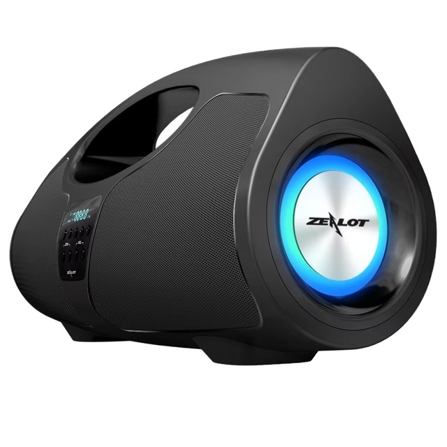 RGB Heavy Bass Lights Multifunctional Car Stereo Smart Home High Fidelity Home Portable Surround Sound Speaker