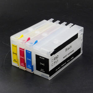 711 711XL填充墨盒，芯片兼容惠普Designjet <span class=keywords><strong>T120</strong></span> T130 <span class=keywords><strong>T520</strong></span> T530 T125 T525打印机 - Product Image 4