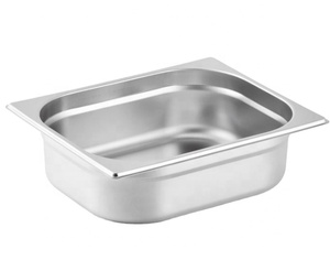 ถาดอาหารสแตนเลส 2/3 GN - ทำความสะอาดง่าย - Product Image 1