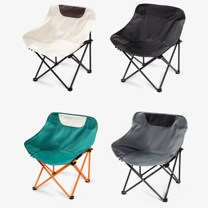 Silla de pesca impermeable de tela Oxford para acampar, sillas plegables con marco de Metal para exteriores, sillas fáciles de llevar con bolsa de almacenamiento - Product Image 3