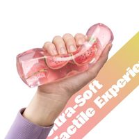 Vaseline Fruit Stick Squishy, vormbaar zintuiglijk fidget-speeltje voor kinderen & tieners, jellytextuur met watermeloen, cadeau & party-favour