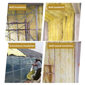 <span class=keywords><strong>Rouleau</strong></span> de laine de verre multifonctionnel-Matériau d'isolation thermique ignifuge insonorisant avec feuille, fournisseur de laine de verre - Product Image 5