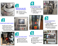 Machine de remplissage et d'emballage de papier filtre de sachet de thé de café à fonctions multiples automatique 1.5g étiquette de fil pesant l'emballage meilleur prix