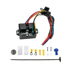 DC-0444 Digital Radiator Fan <b>Thermostat</b> 12V Temperature <b>Control</b> For Retrofit Upgrade - Product Image 4