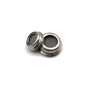 Disque filtrant fileté <span class=keywords><strong>en</strong></span> maille de fil d'<span class=keywords><strong>acier</strong></span> inoxydable Weikai personnalisé, 304/316, épaisseur 5,5 mm, trou diamanté, haute filtration - Product Image 3