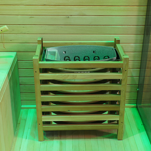 ห้องซาวน่าอบไอน้ำแบบดั้งเดิมรูปทรงสีดำ - Product Image 6