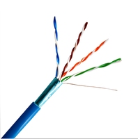 Câble LAN Cat6 UTP FTP SFTP 4 paires, 305 m en rouleau, gaine PVC certifiée ROHS.CE.FC, haute qualité OEM pour Internet