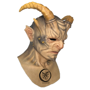<span class=keywords><strong>Masque</strong></span> de tête en silicone réaliste fabriqué à la main pour cosplay, fête, Halloween, <span class=keywords><strong>masque</strong></span> de <span class=keywords><strong>démon</strong></span> réaliste, design personnalisé - Product Image 4