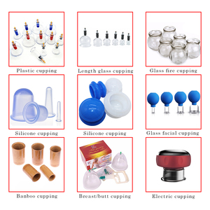 Gelas bekam vakum pijat wajah, untuk perawatan kulit anti-selulit produk bekam tradisional Cina - Product Image 6